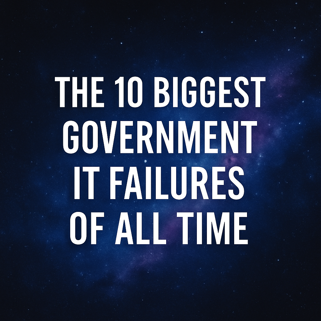 Government IT Failures