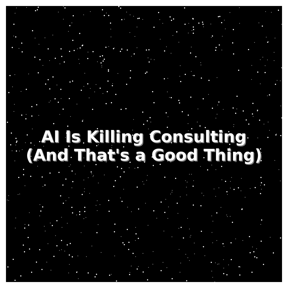 Is AI Killing the Consulting Industry? 1 AI