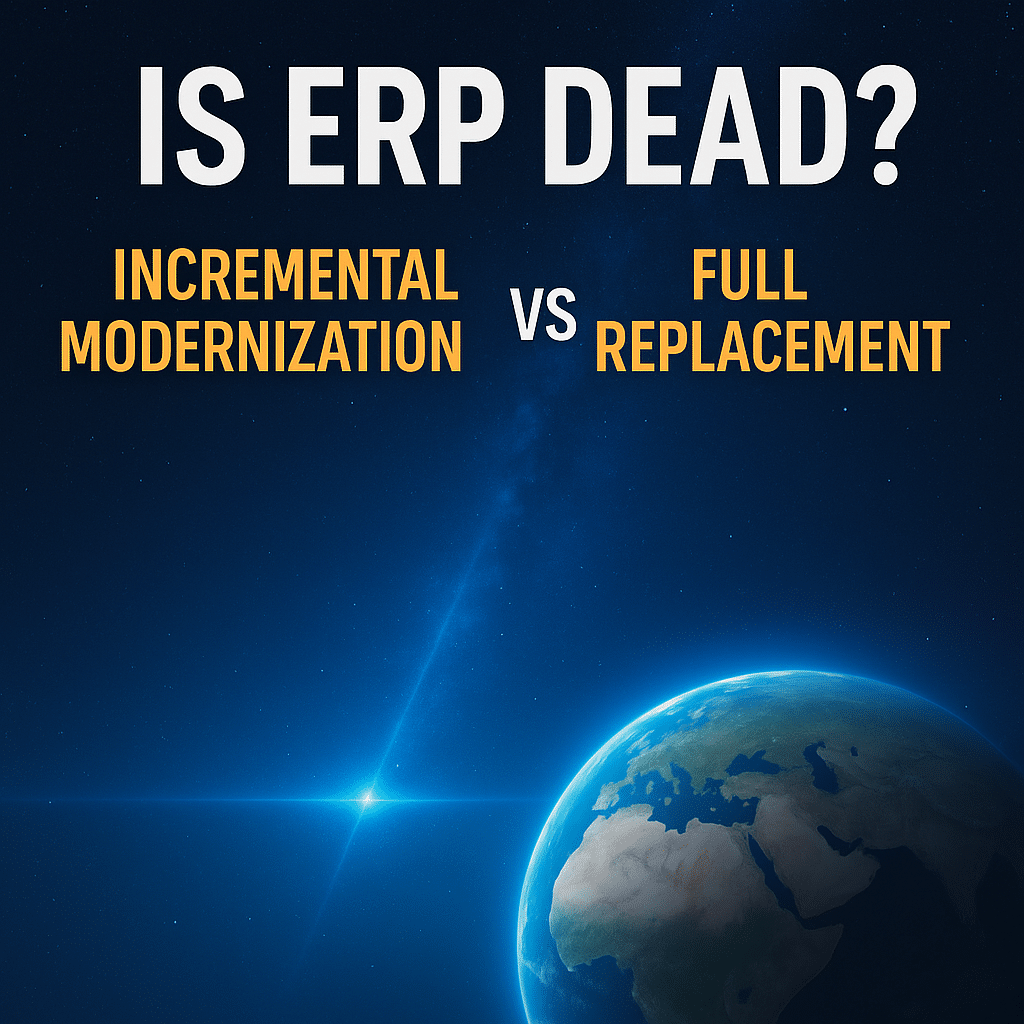 Is ERP Dead? Why Incremental Modernization May Be Smarter Than a Full Replacement 1 ERP