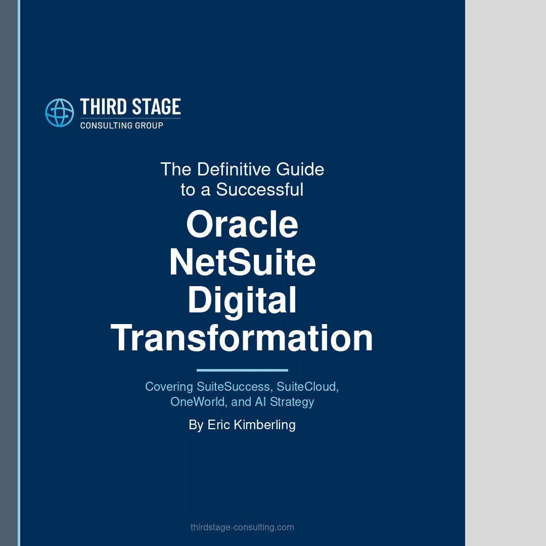 Oracle NetSuite Digital Transformation